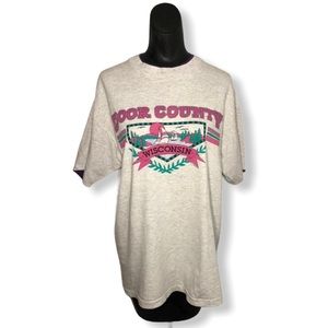 Vintage Door County Wisconsin Tee